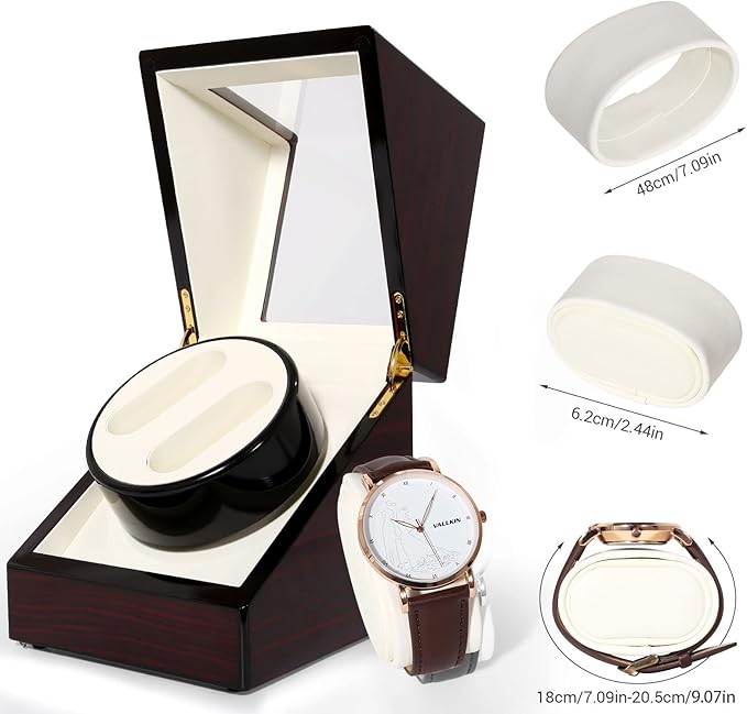 Watch Winder Box Luxury Wooden Watch Storage Case