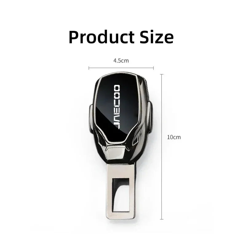 Car Accessories Car Seat Belt Clip Extension Plug Car Safety Seat Lock Buckle For Chery Jaecoo J7 J8 2023 2024 2025 Auto Jaecoo