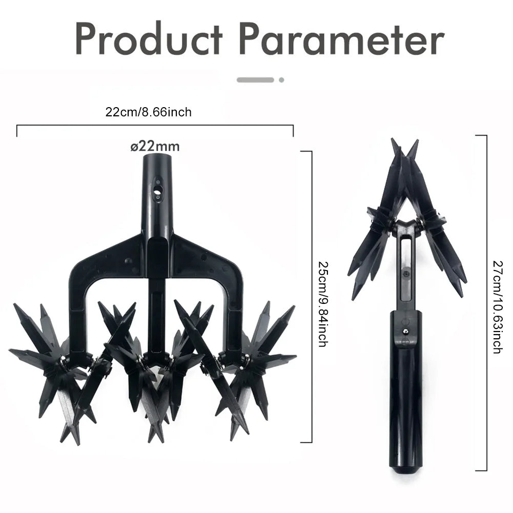 Garden Aerator Tool for Lawn Soil Aeration Lawn Care Equipment for Healthy Grass Growth Easy to Use Gardening Tool