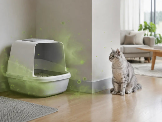 🐱Cat Litter BoxesPersistent odors from daily use