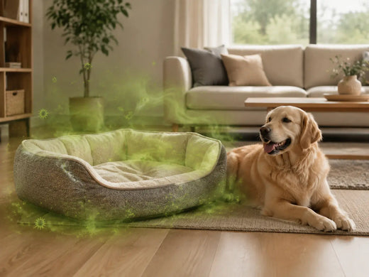 🐾 Pet BedsHidden odor trapped in fibers