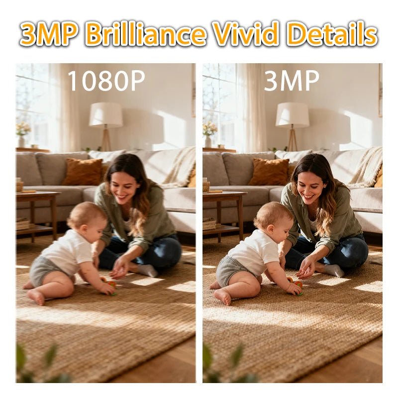 2K Pet Camera with 360° Pan & Tilt – 5G/2.4GHz WiFi Indoor Dog & Baby Monitor with 2-Way Audio