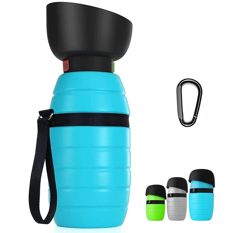 850ML Portable Dog Water Bottle – Leakproof Travel Drink Dispenser for Outdoor Walks & Hiking