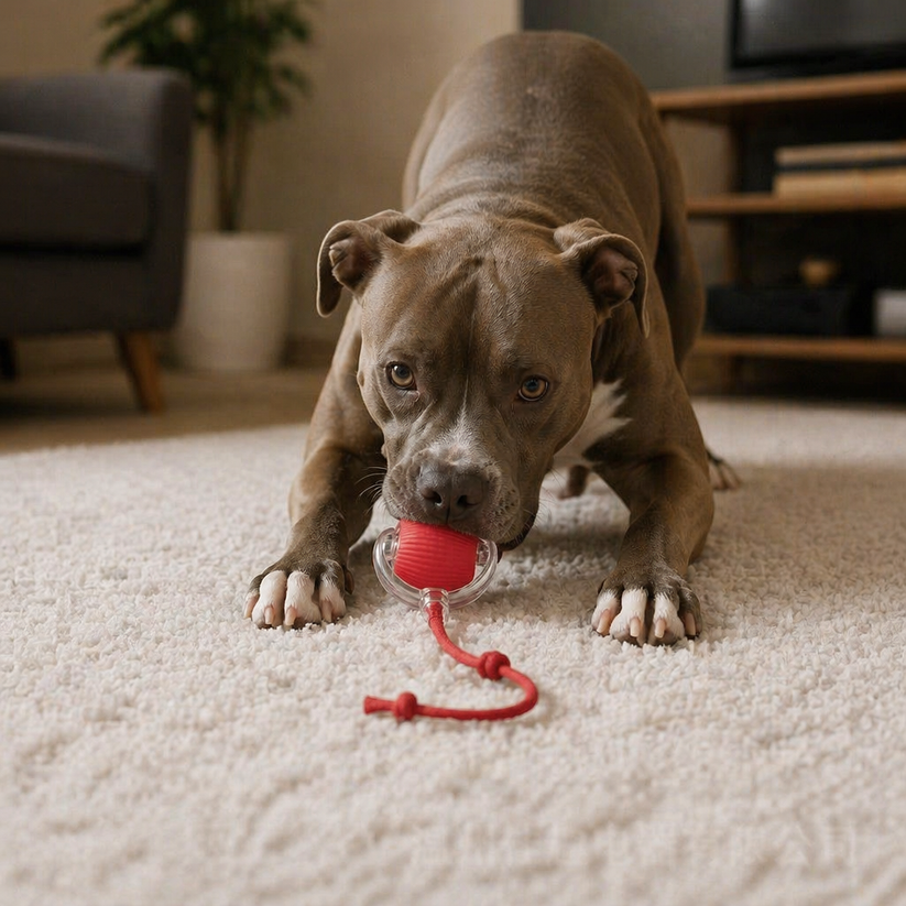 Interactive Play Ball with Tail for Dogs