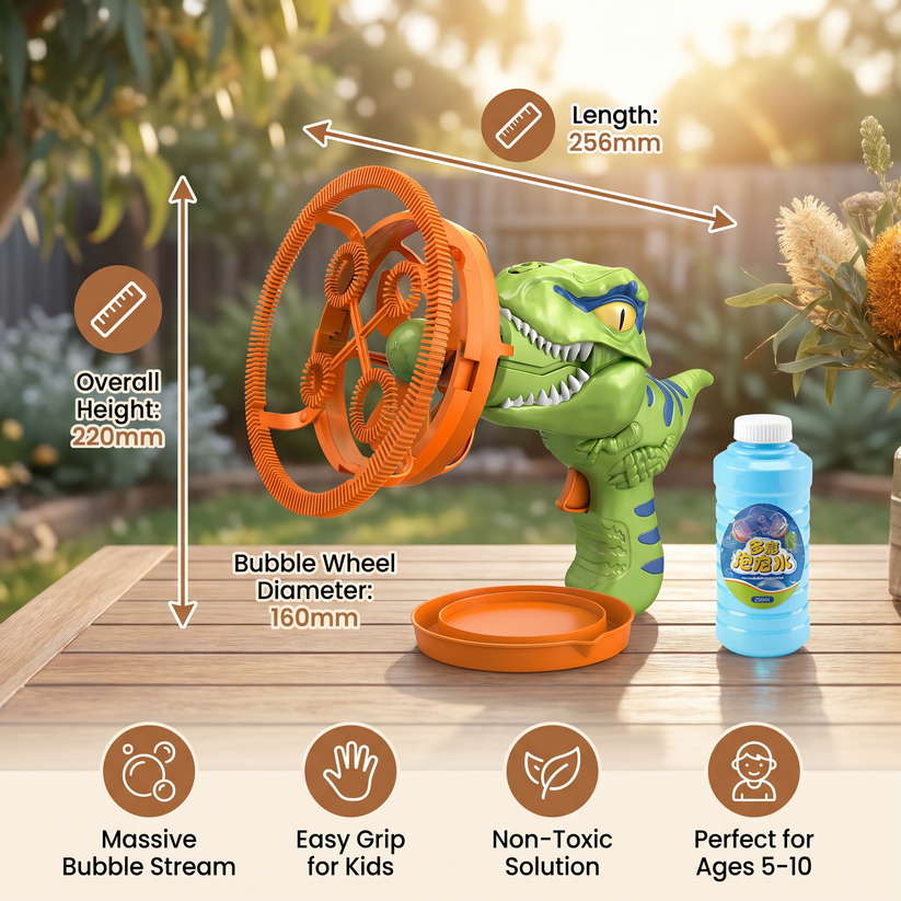 Dino Bubble Cannon