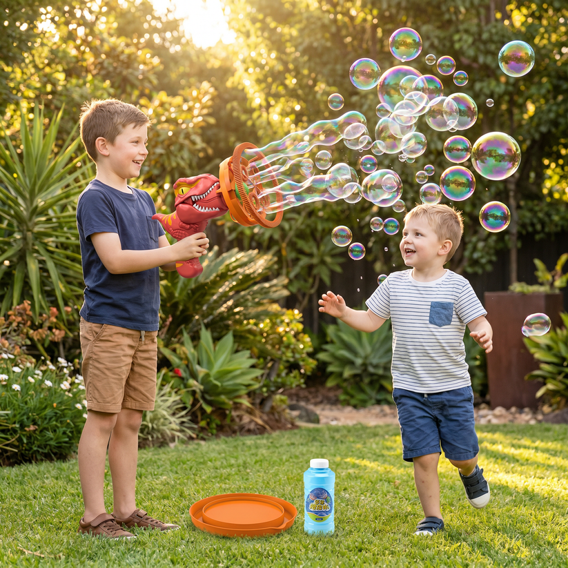 Dino Bubble Cannon