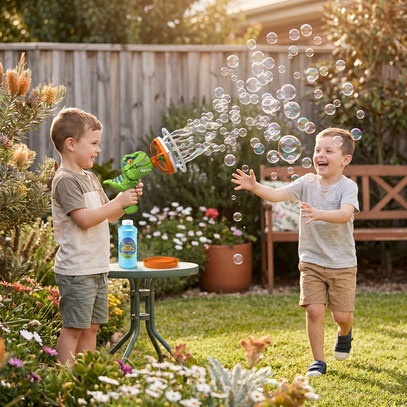 Dino Bubble Cannon