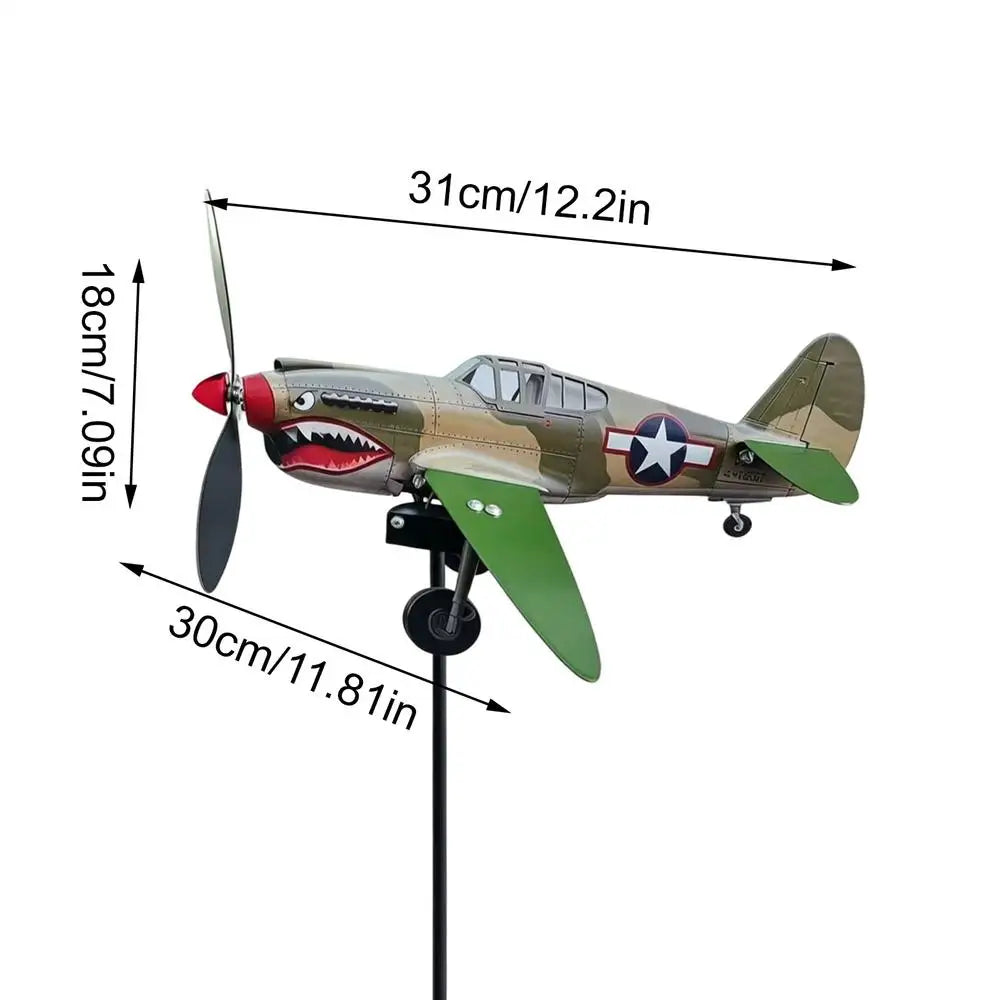 Garden Wind Spinners Funny Rotating Decorative Outdoor Wind Spinner Backyard Decor for Yard Lawn Patio Courtyard Flower Bed