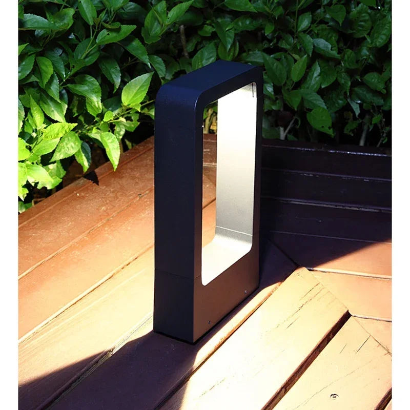 Garden Light LED Lawn lamps Outdoor Waterproof Modern Aluminum Square Lamp for Garden Lawn Gate Park Landscape Decoration