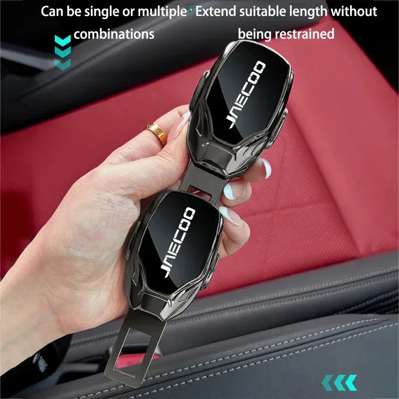Car Accessories Car Seat Belt Clip Extension Plug Car Safety Seat Lock Buckle For Chery Jaecoo J7 J8 2023 2024 2025 Auto Jaecoo