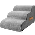 Curved Dog Stairs Ramp – Non-Slip Pet Steps for Sofa & High Beds, 2 & 3 Step