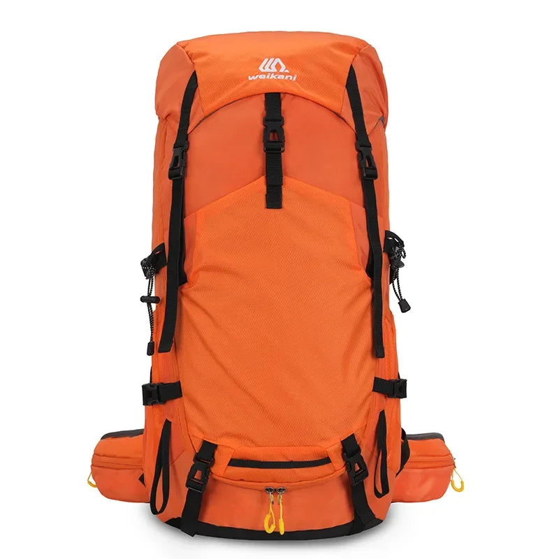 Outdoor Camping Climbing Trekking Bag Hiking Backpack With Rain Cover Large Sport Gear Organiser Daypack Travel Luggage Rucksack