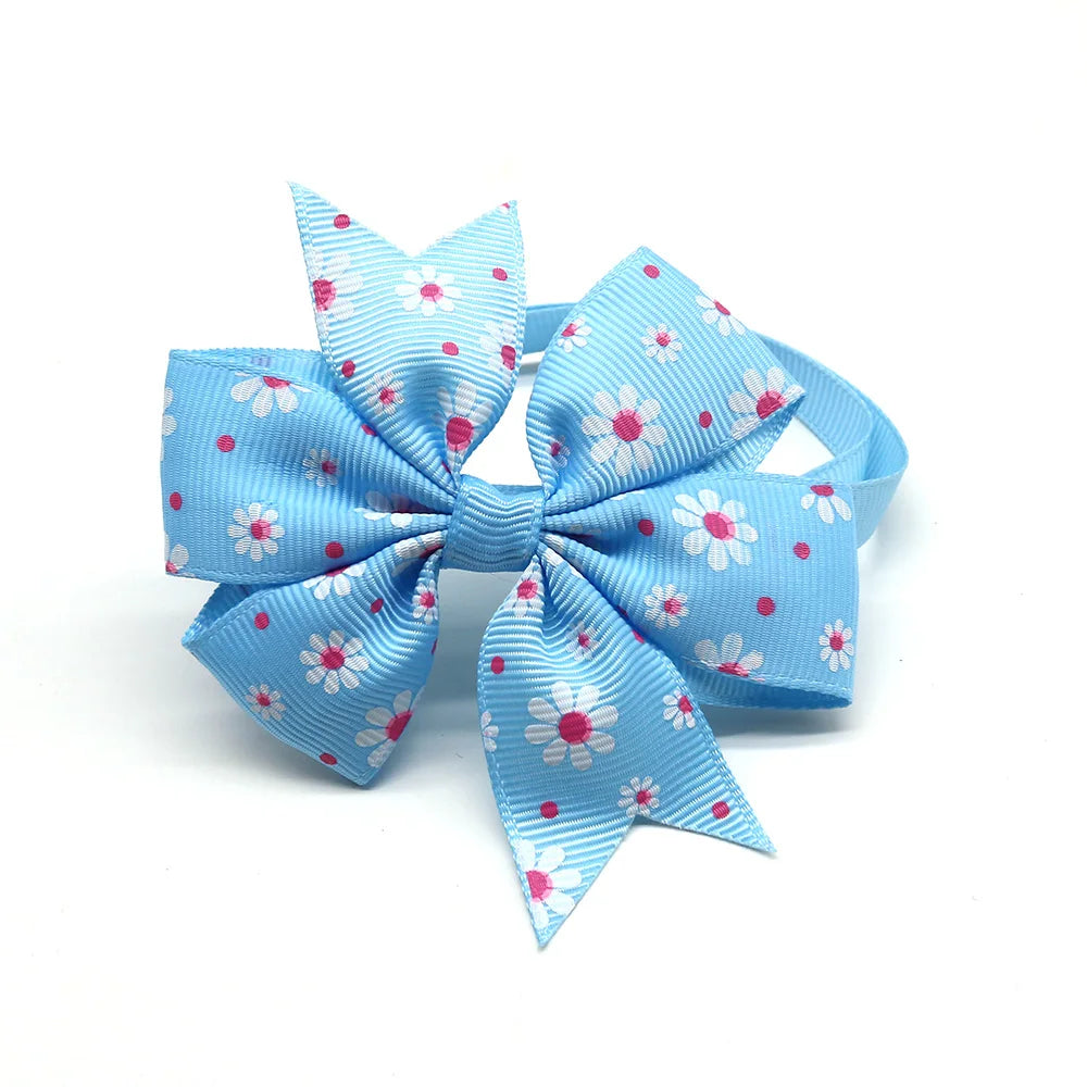 50/100pcs Spring Pet Supplies Cat Pet Bow Tie Small Dog Bowties Nekties Dog Grooming Accessories Samll-Middle Dog Products