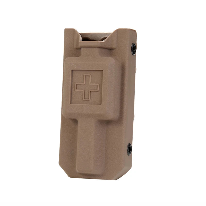 Outdoor EMT Tourniquet Nylon Storage Box Simple Medical Equipment Supplies Accessory Molle Survival Kit Gear Tool Bag