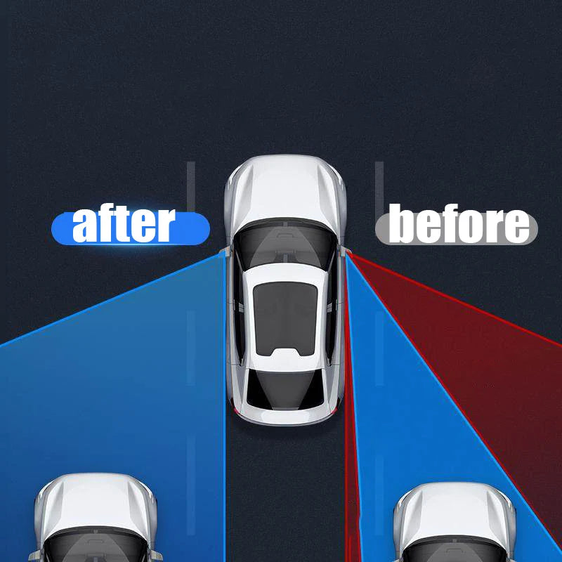 Car A-Pillar Blind Spot Mirror interior Wide Angle Auxiliary Accessories Rear View Mirror for Lane Change Safety