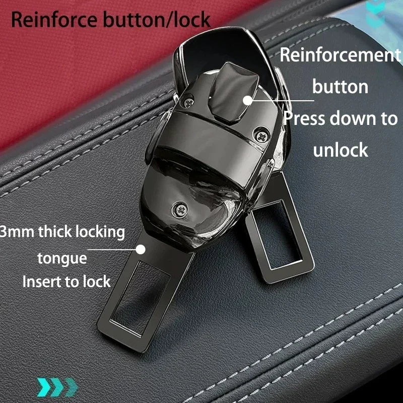 Car Accessories Car Seat Belt Clip Extension Plug Car Safety Seat Lock Buckle For Chery Jaecoo J7 J8 2023 2024 2025 Auto Jaecoo