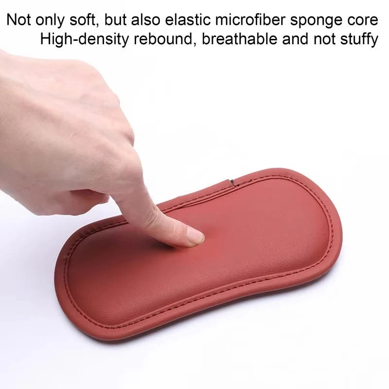 Car Elbow Rest Pad Protective Multifunctional PU Leather Car Knee Cushion Auto Center Console Leg Pads Auto Interior Accessories