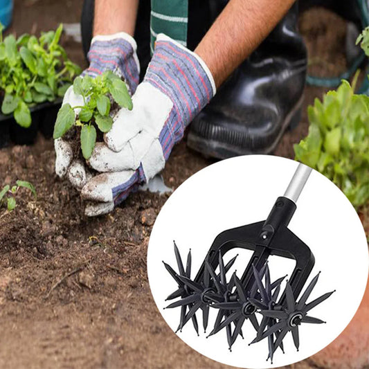 Garden Aerator Tool for Lawn Soil Aeration Lawn Care Equipment for Healthy Grass Growth Easy to Use Gardening Tool