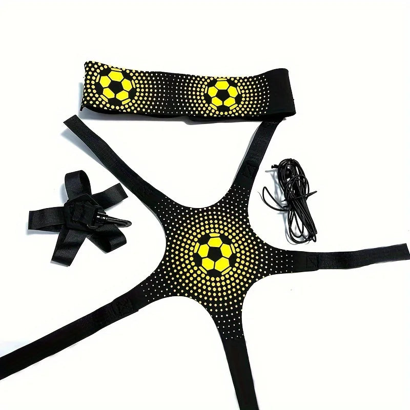 Football training belt Adjustable Football Kick Trainer Soccer Ball Solo Practice Training Equipment Soccer Trainer Elastic Belt