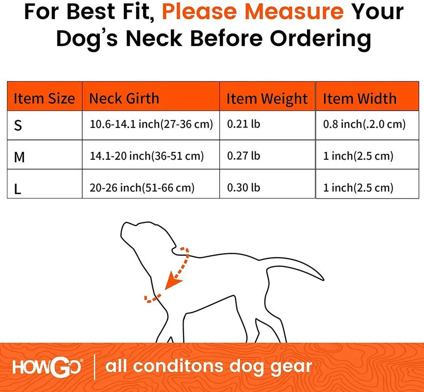Adjustable Martingale Dog Training Collar – Waterproof No-Pull Chain Collar for Small, Medium & Large Dogs