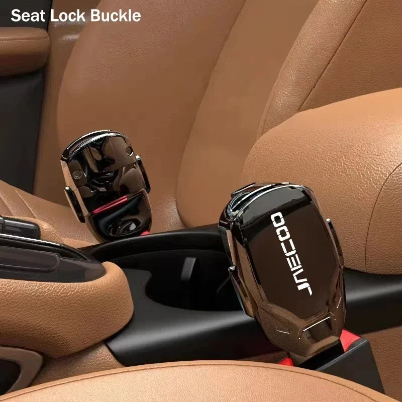 Car Accessories Car Seat Belt Clip Extension Plug Car Safety Seat Lock Buckle For Chery Jaecoo J7 J8 2023 2024 2025 Auto Jaecoo