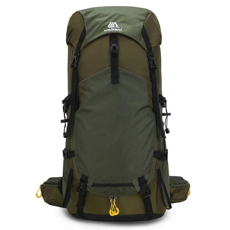 Outdoor Camping Climbing Trekking Bag Hiking Backpack With Rain Cover Large Sport Gear Organiser Daypack Travel Luggage Rucksack