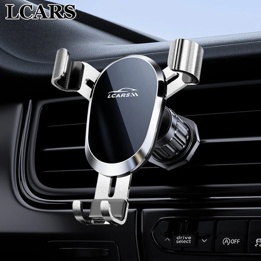 Car Phone Holder Air Conditioning Vent Universal Hook Fixed Navigation Special Durable Gravity Automatic Locking Support Bracket