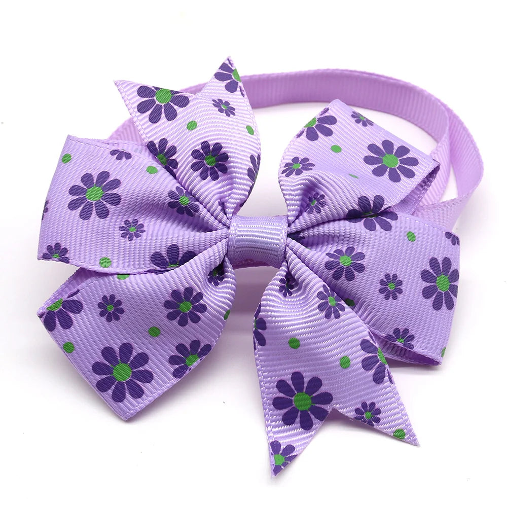 50/100pcs Spring Pet Supplies Cat Pet Bow Tie Small Dog Bowties Nekties Dog Grooming Accessories Samll-Middle Dog Products