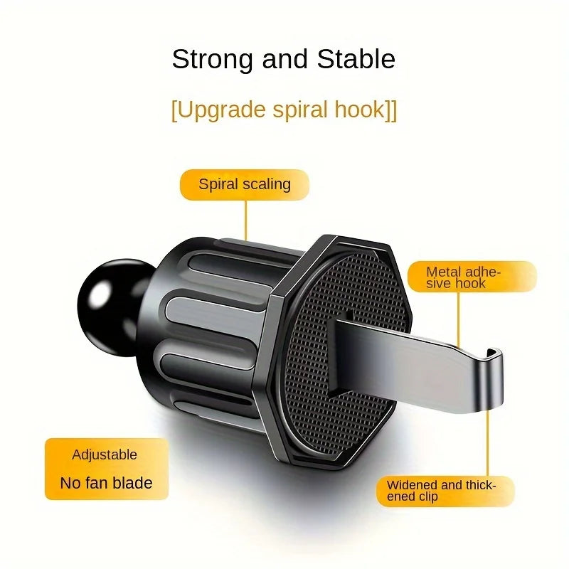 Car Phone Holder Air Conditioning Vent Universal Hook Fixed Navigation Special Durable Gravity Automatic Locking Support Bracket