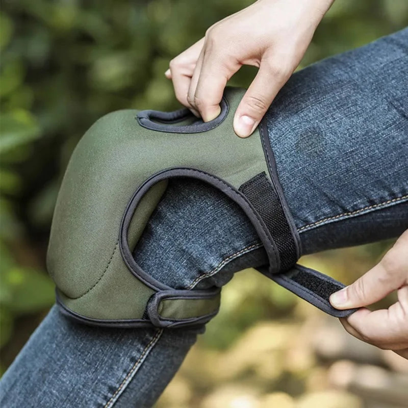 Garden Knee Pads Outdoor Weeding Garden Knee Pads Labor Protection Household Sponge Elastic Protection Knee Pads Diving Material