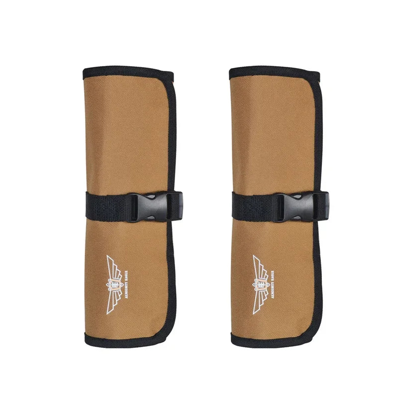 Oxford Cloth Roll Portable Pouch Bag Wrench Tool Foldable Spanner Hammer Camping Pocket Tool Storage Bag Toolkit