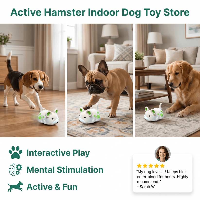 Active Hamster Indoor Dog Toy