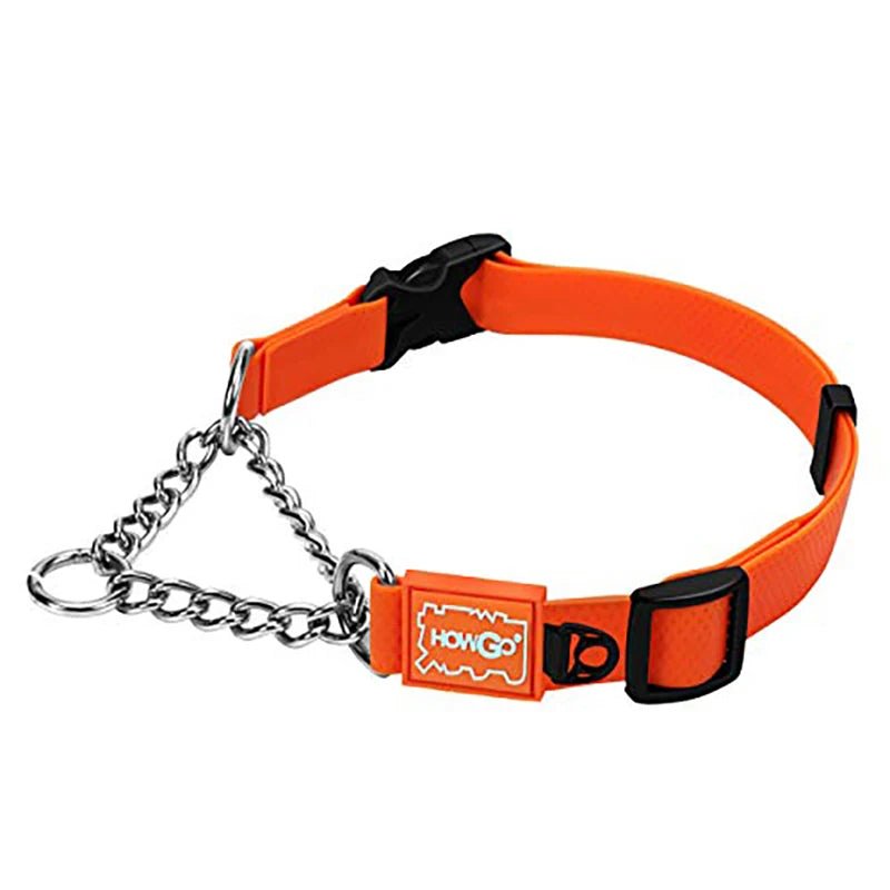 Adjustable Martingale Dog Training Collar – Waterproof No-Pull Chain Collar for Small, Medium & Large Dogs