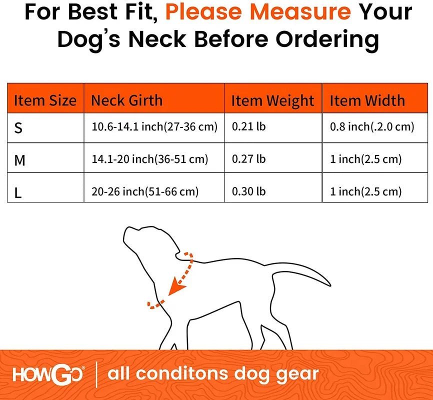 Adjustable Martingale Dog Training Collar – Waterproof No-Pull Chain Collar for Small, Medium & Large Dogs