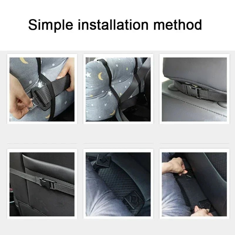 Dog Car Seat – Universal 4-Season Pet Booster Nest with Safety Belt, Washable Sofa Bed for Dogs & Cats