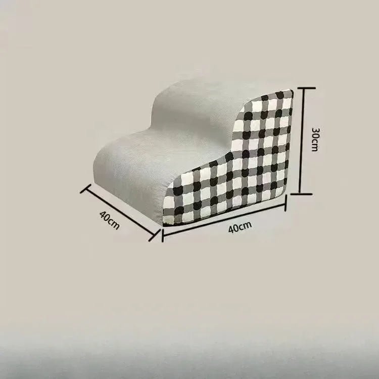 Dog Ramp Stairs – High Density Foam Non-Slip Pet Steps for Older Dogs with Joint Pain