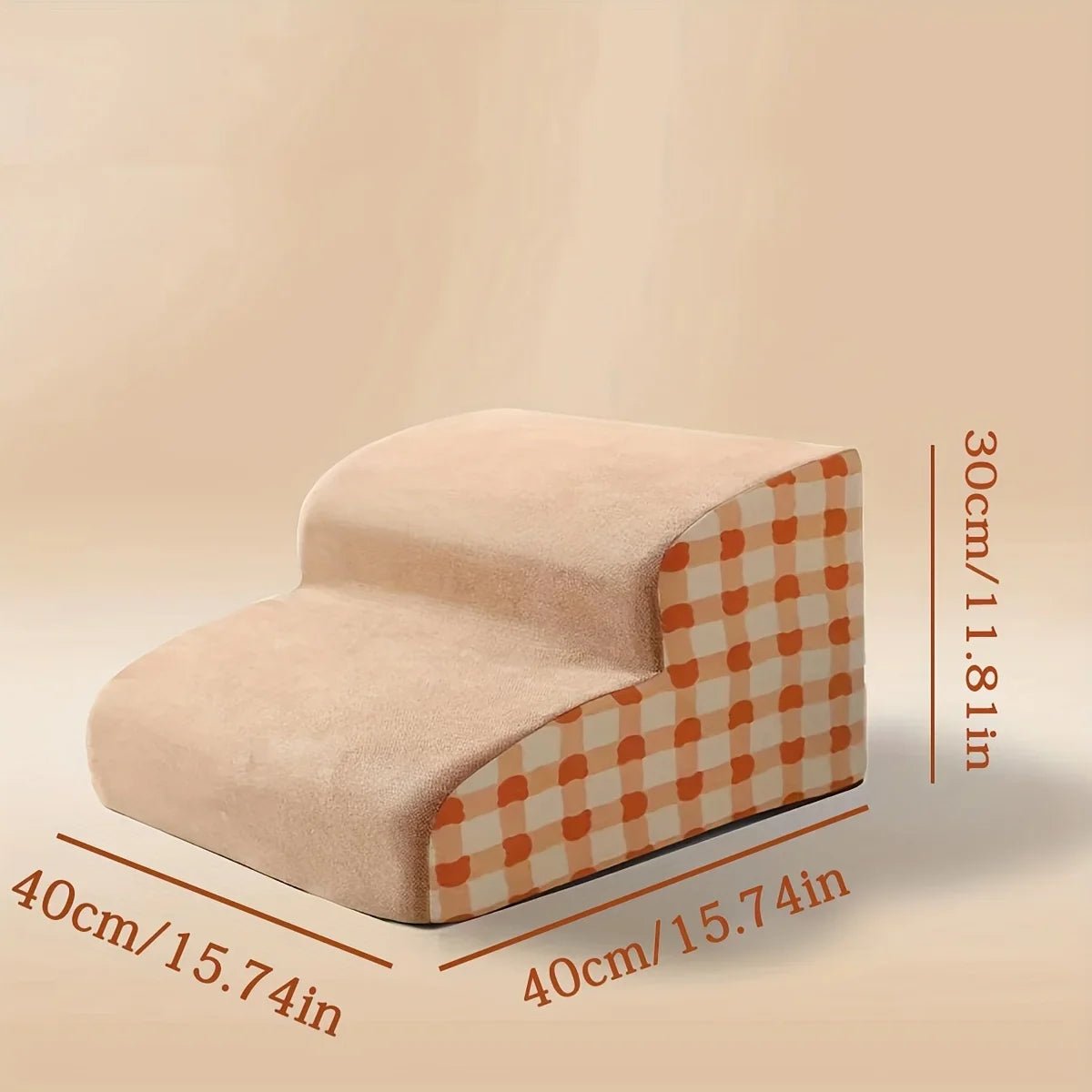 Dog Ramp Stairs – High Density Foam Non-Slip Pet Steps for Older Dogs with Joint Pain