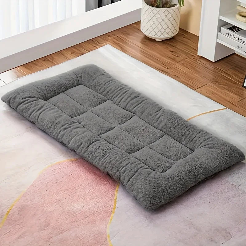 Large Dog Sofa Bed – 120cm Warm Winter Pet Mattress for Dogs & Cats