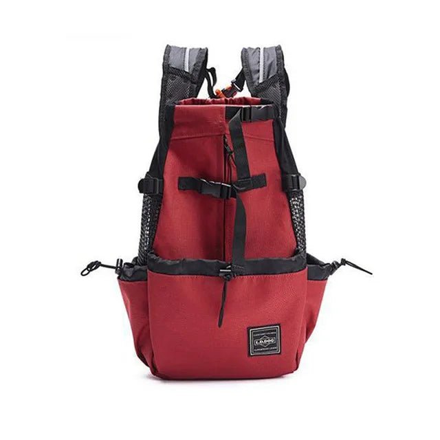 Outdoor Hiking Pet Carrier Backpack – Breathable Mesh Travel Bag for Dogs & Cats