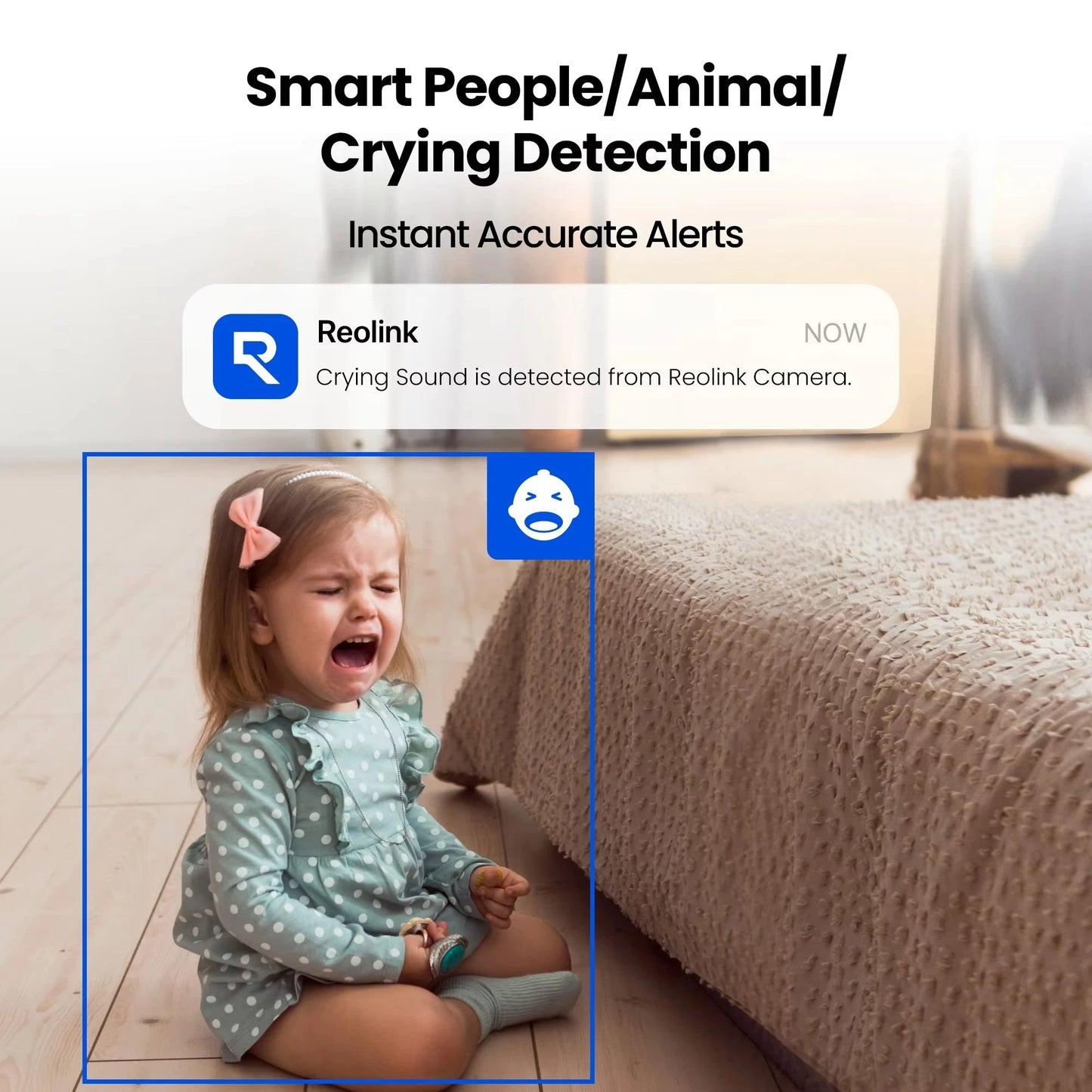REOLINK E1 Pro 3K WiFi Indoor Pet Camera – Auto Tracking, Pan & Tilt, Night Vision, 2-Way Audio