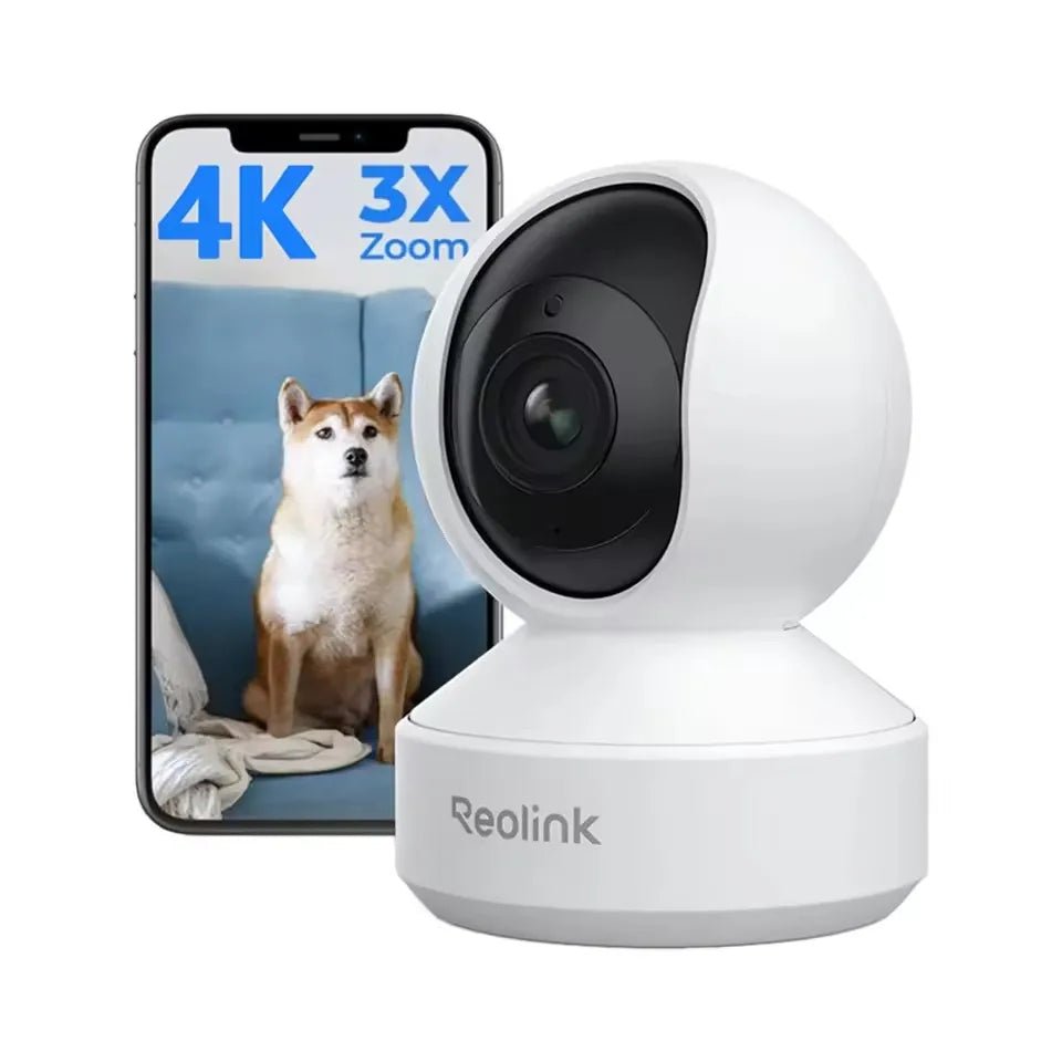 REOLINK E1 Pro 3K WiFi Indoor Pet Camera – Auto Tracking, Pan & Tilt, Night Vision, 2-Way Audio
