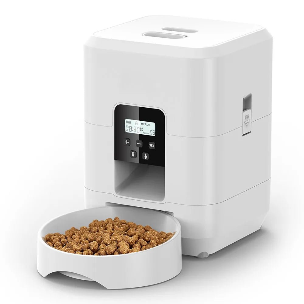 WiFi Smart Automatic Pet Feeder with Camera – 2L Auto Cat & Dog Food Dispenser with Timer